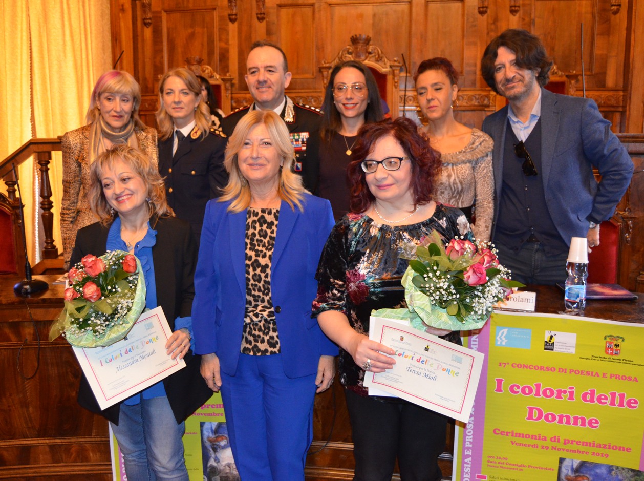 “I Colori delle Donne”, <br> premiate le vincitrici <br> del concorso di prosa e poesia