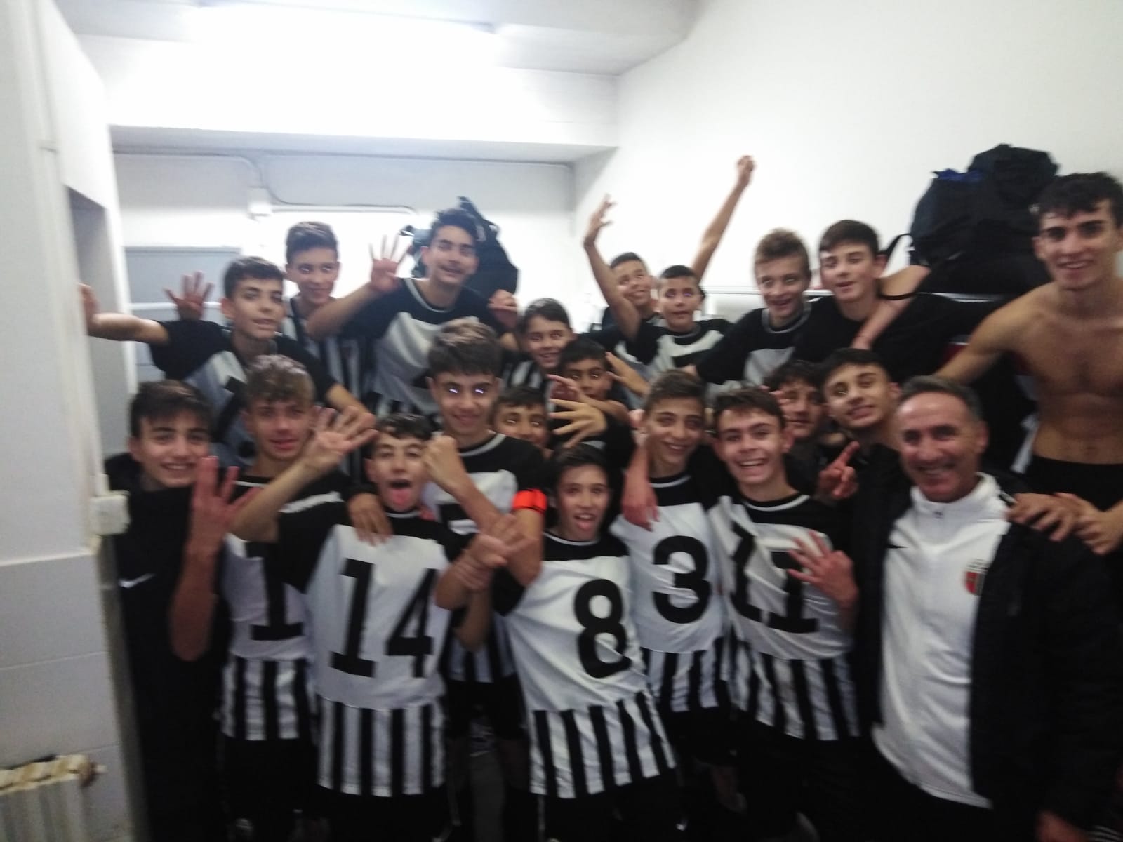 Giovanili Ascoli: <br> Under 14 corsara (0-4) a Pesaro, <br> ora è seconda dietro la Lazio