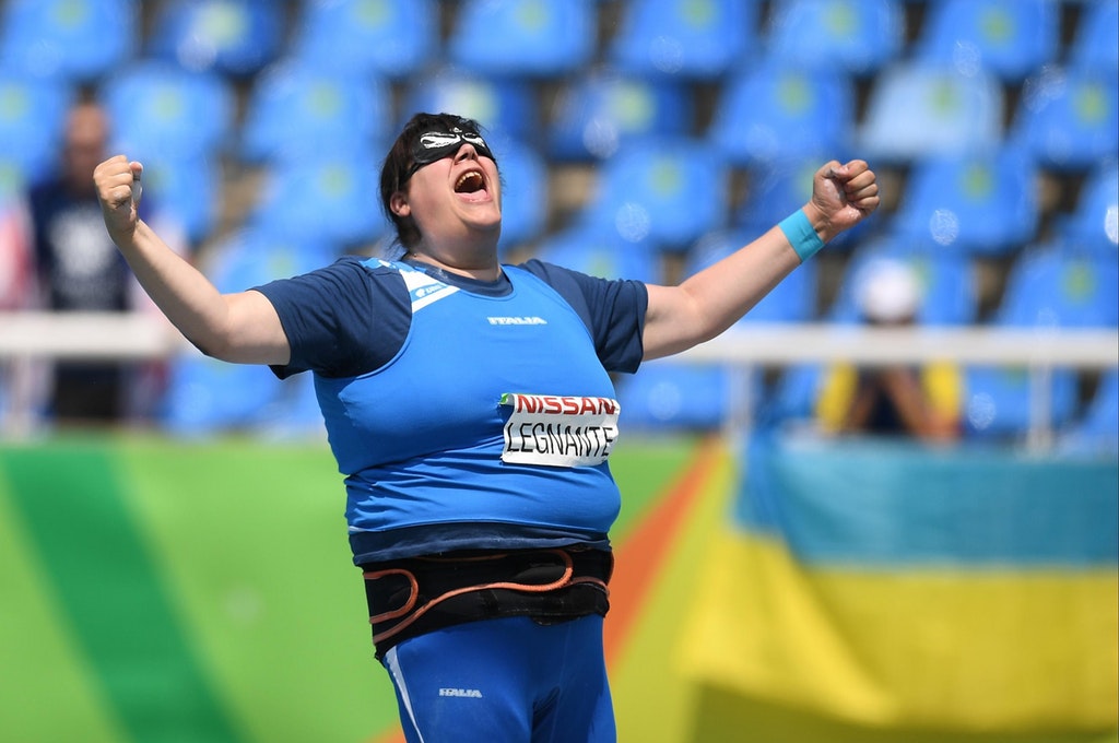 Assunta Legnante, <br> quarto oro mondiale <br> nel peso paralimpico