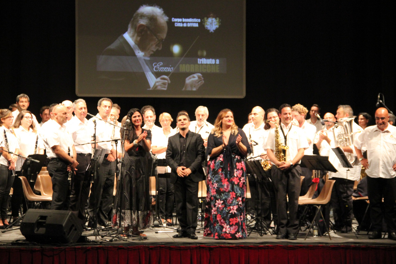 Il Corpo bandistico <br> “Città di Offida” <br> festeggia Santa Cecilia