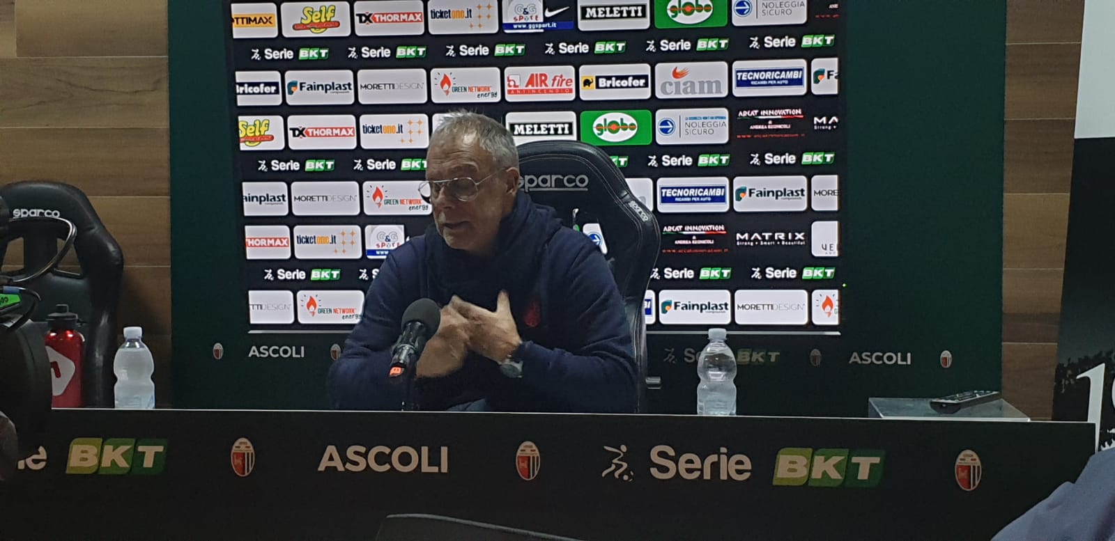 Braglia: «Il primo gol dell’Ascoli <br> ha cambiato la gara <br> che sembrava a favore nostro»