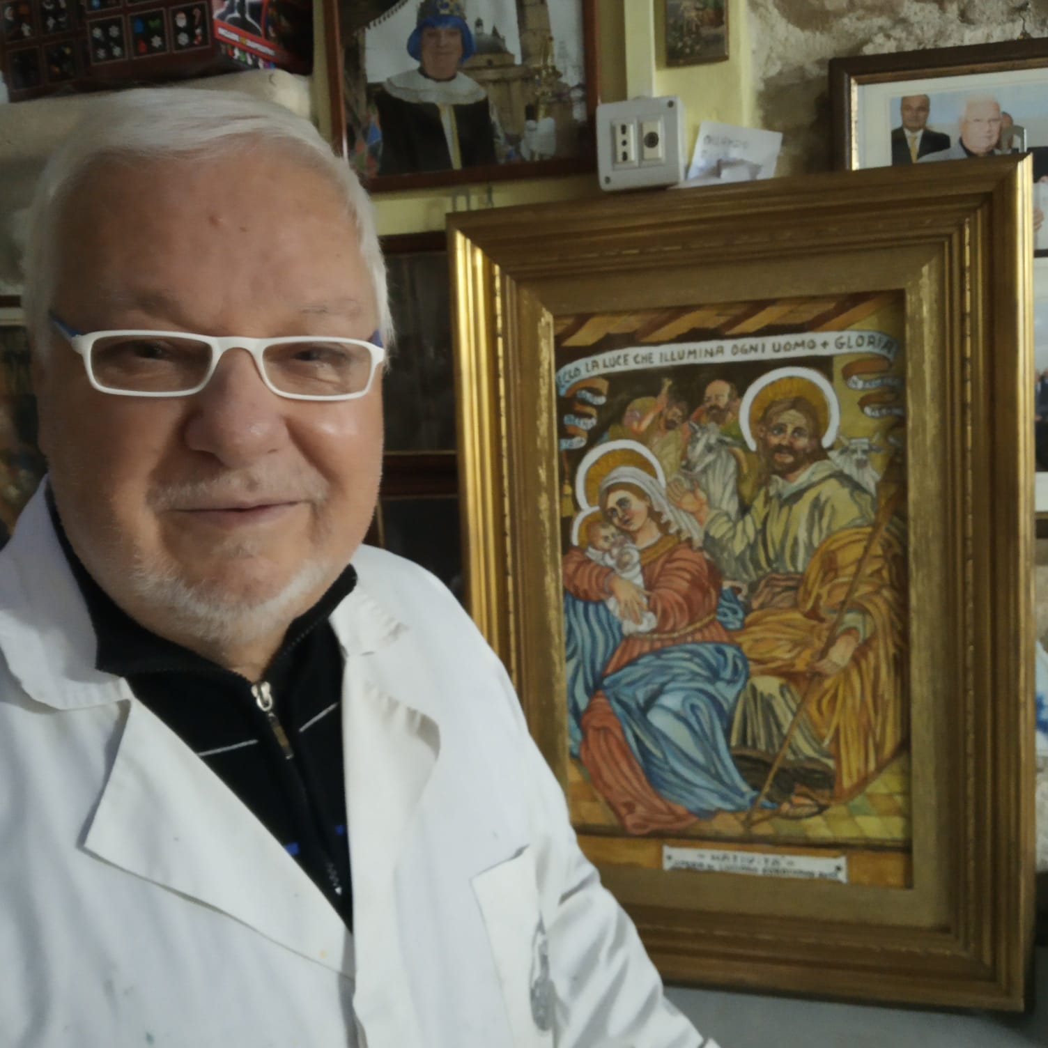 L’artista ascolano Cordivani <br> alla mostra nazionale <br> del presepe artistico