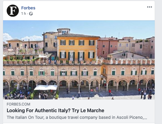 La rivista Forbes celebra <br> Ascoli e le Marche: <br> «E’ qui l’Italia autentica»