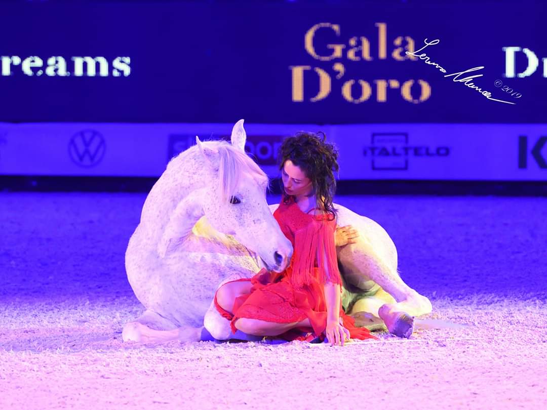 Loretta Minollini protagonista <br> a “Fieracavalli” di Verona