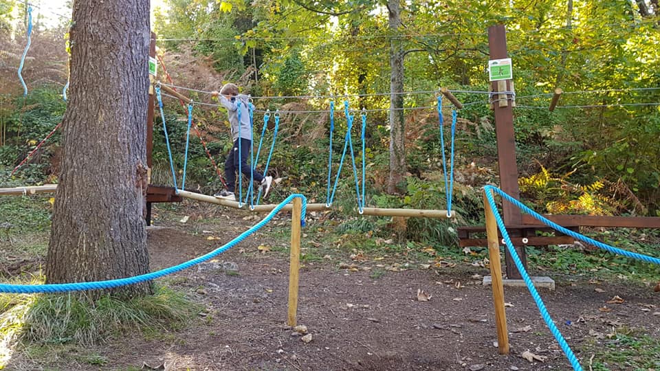 Rifugio Paci, <br> un percorso agilità <br> per bambini (Foto)