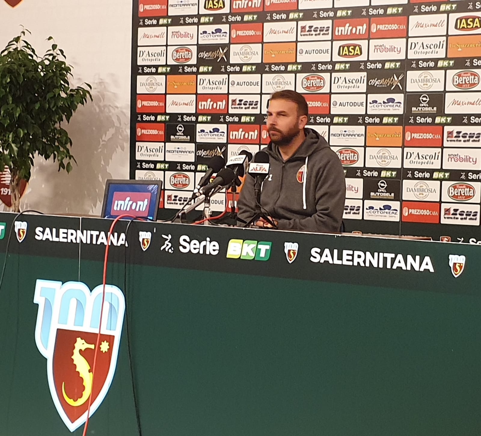 Zanetti: «Abbiamo macinato <br> gioco in velocità» <br> Lovato: «Micai ha salvato la Salernitana»