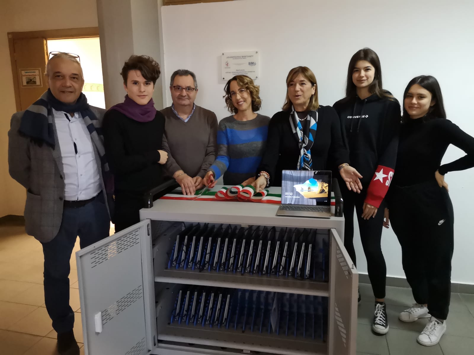 Il laboratorio informatico <br> del Liceo Rosetti diventa mobile
