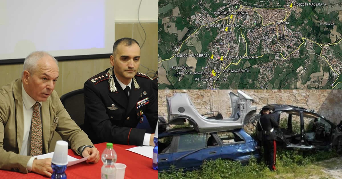 Raffica di furti d’auto nel Maceratese: <br> la banda finisce in manette <br> aveva colpito anche nel Piceno <span> (Video)