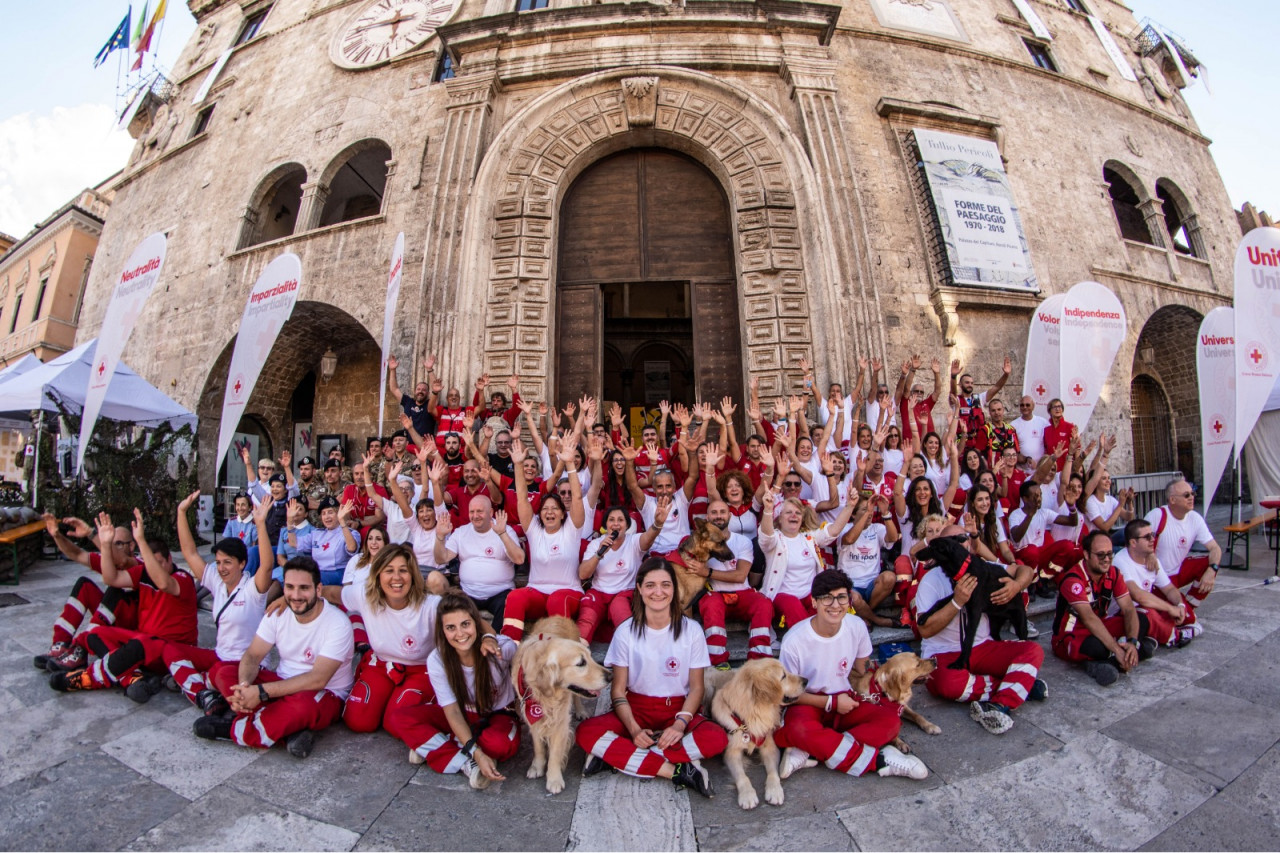 Croce Rossa, i volontari <br> salutano la presidente Biancucci <br> giunta a fine mandato