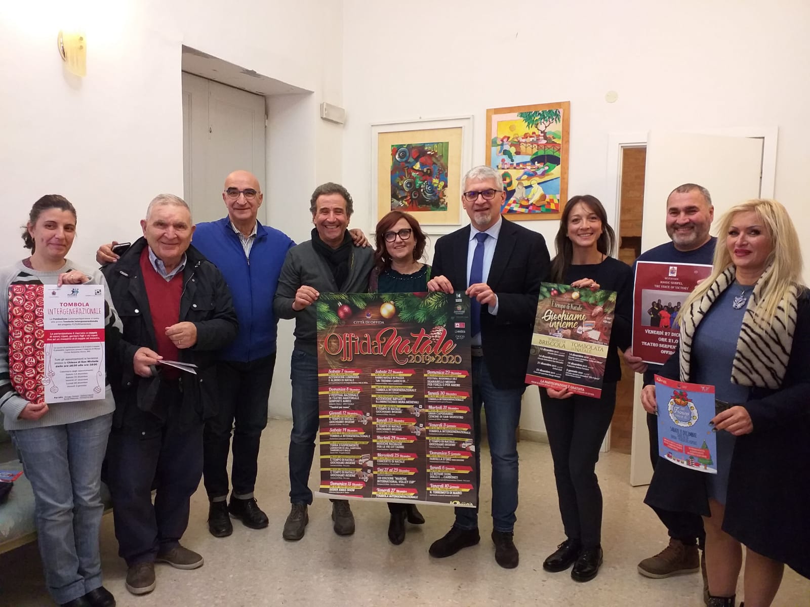 Offida si prepara per le festività <br> facendo leva su tutte <br> le realtà del territorio