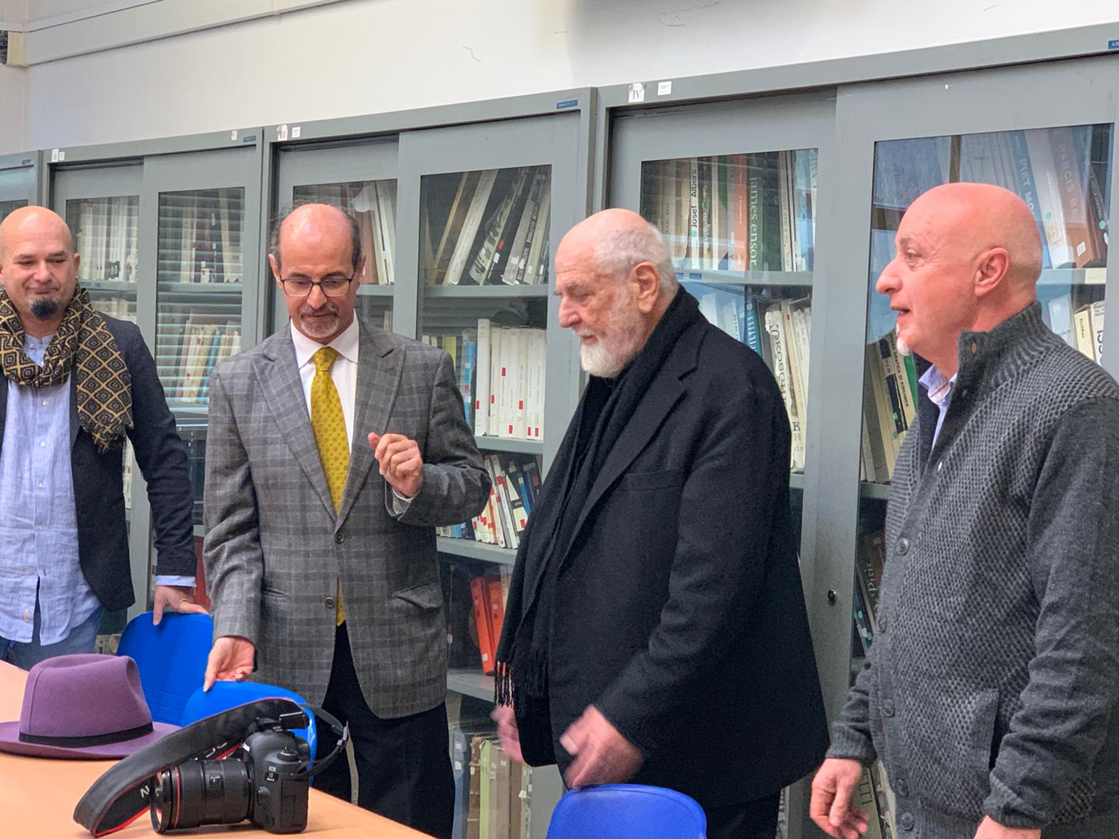 “Storie di Alternanza”, <br> il Liceo Licini primo nelle Marche <br> E a scuola si presenta <br> il grande artista Pistoletto