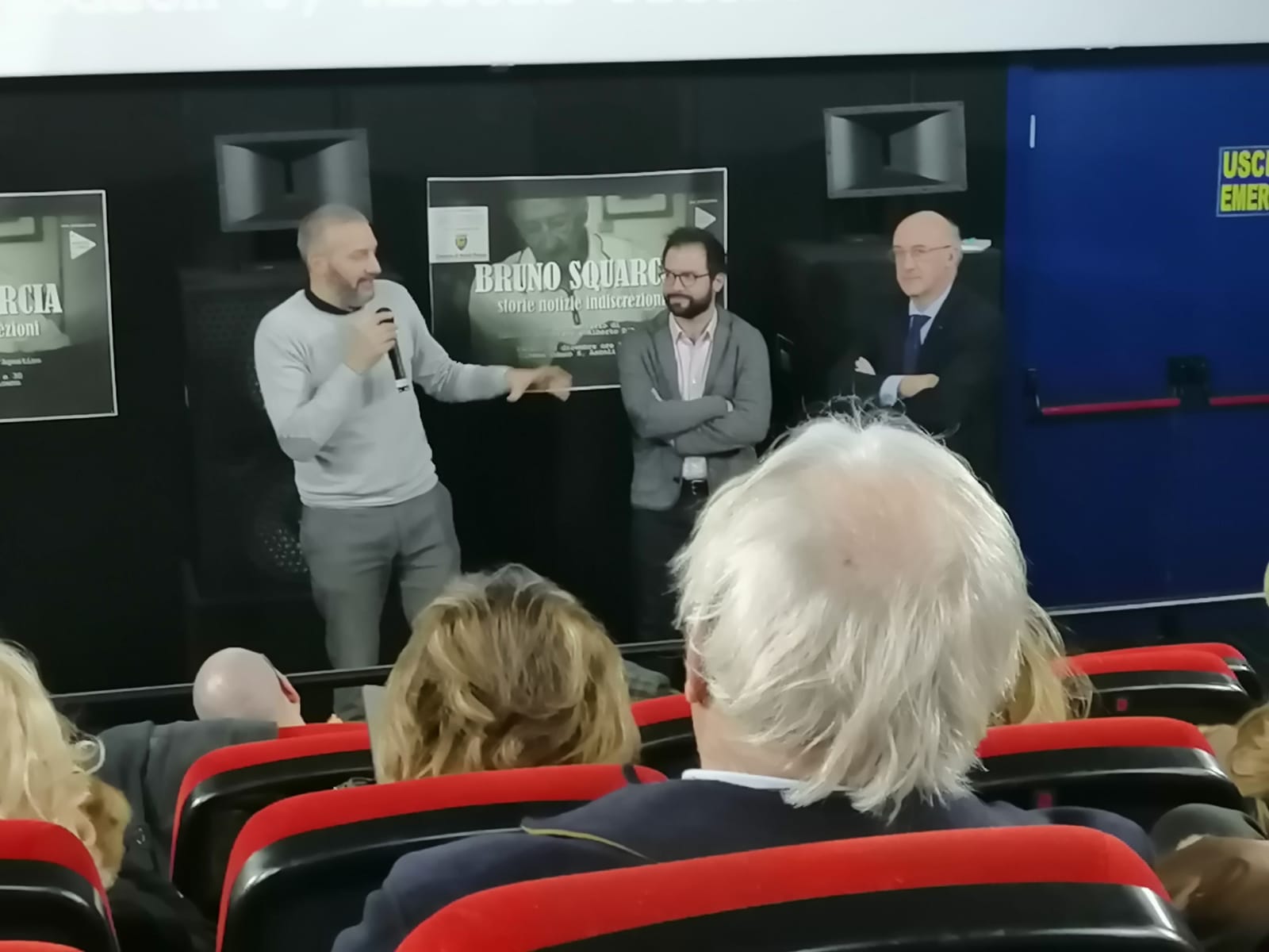 Presentato il video <br> “Bruno Squarcia, <br> storie, notizie, indiscrezioni”