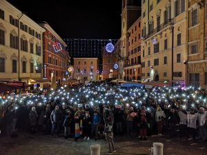 Dopo Ascoli, le sardine ad Ancona <br> «Piazze più forti della Bestia» <br> <span> (Le foto)