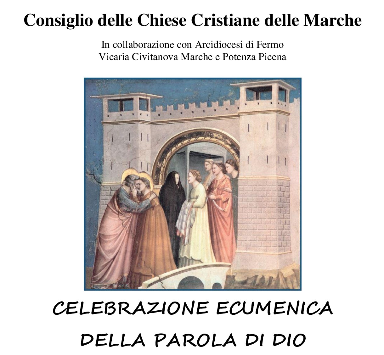 Celebrazione ecumenica, <br> arriva l’evento <br> a carattere regionale