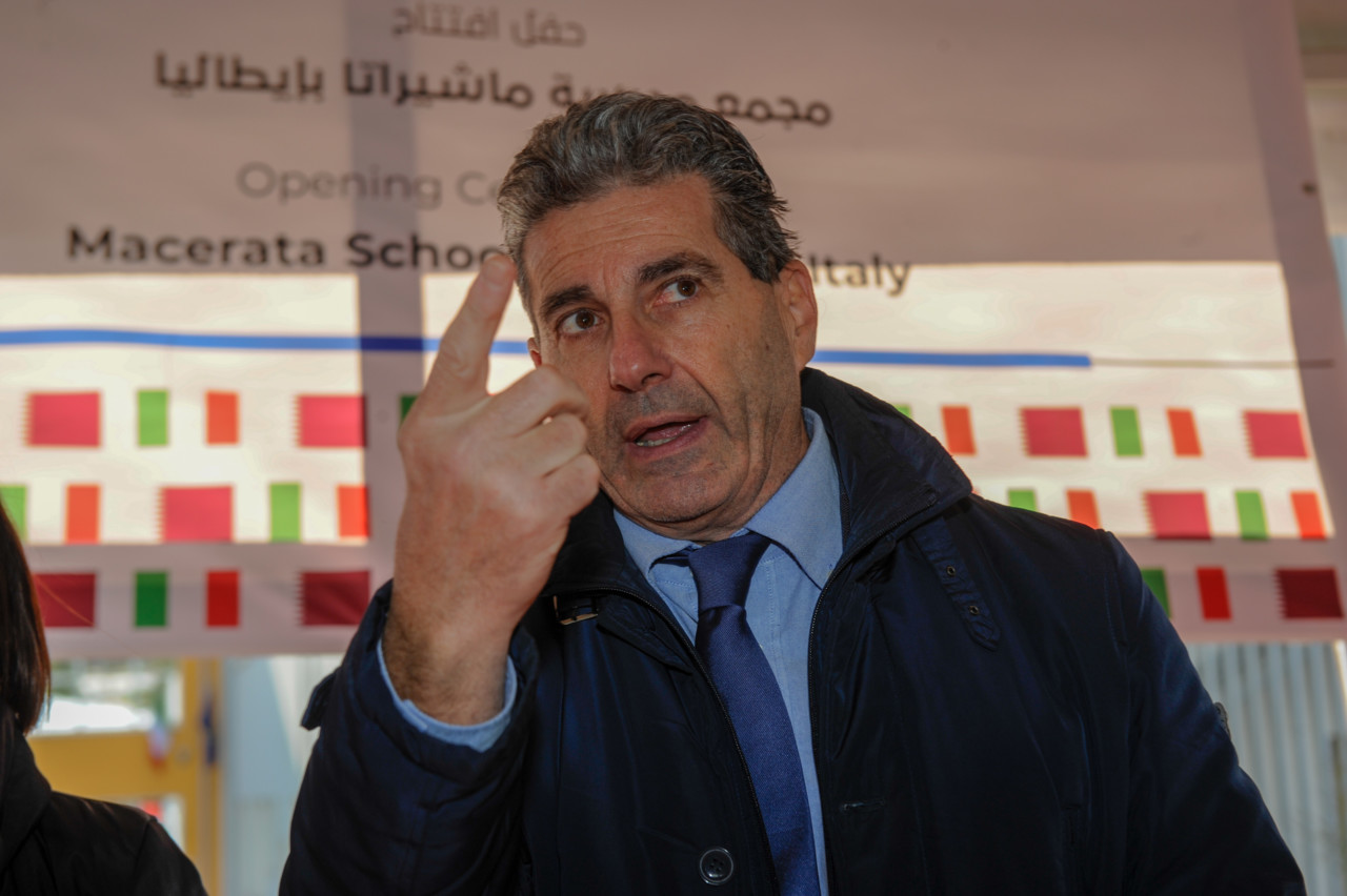 Macerie sisma, <br> Farabollini mette un punto: <br> «Si continui con lo smaltimento»