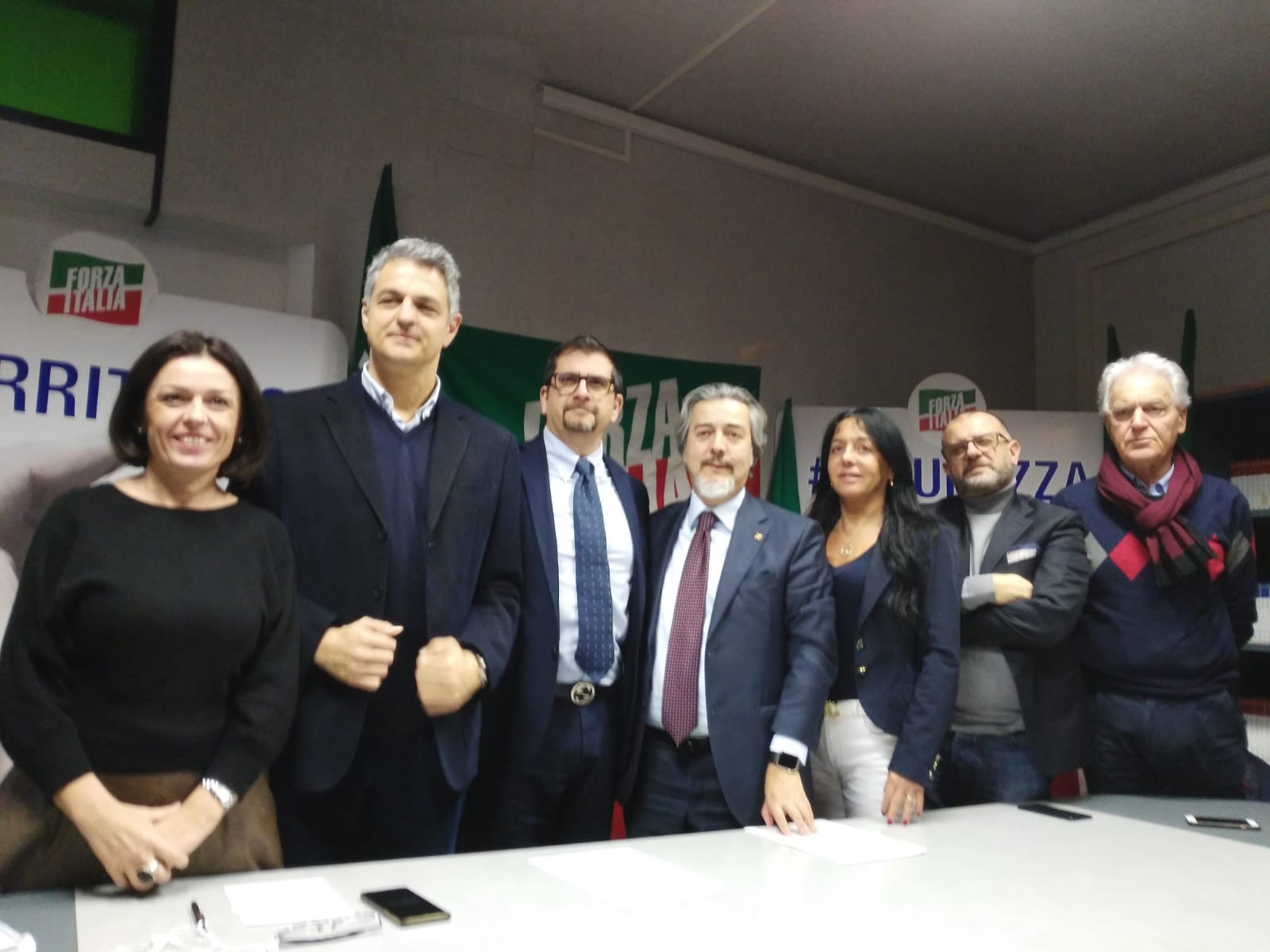 Regionali, i vertici di Forza Italia: <br> «Puntiamo al 2° posto in coalizione, <br> a noi i voti dei moderati»