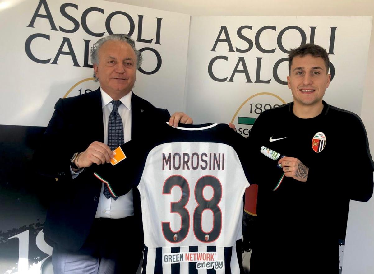 Ascoli: è arrivato Morosini, <br> imminente anche Ranieri
