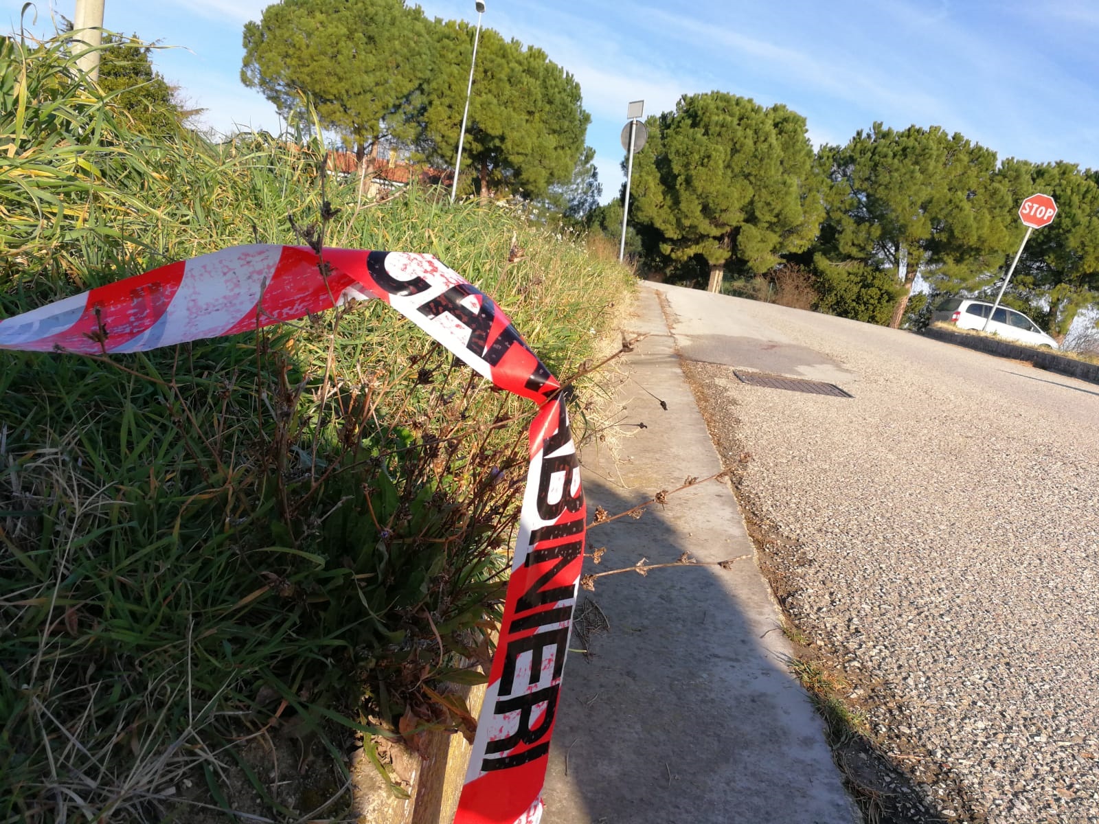 Accoltellato alle spalle: <br>giovane trovato morto in un campo<br> Indagini dei Carabinieri
