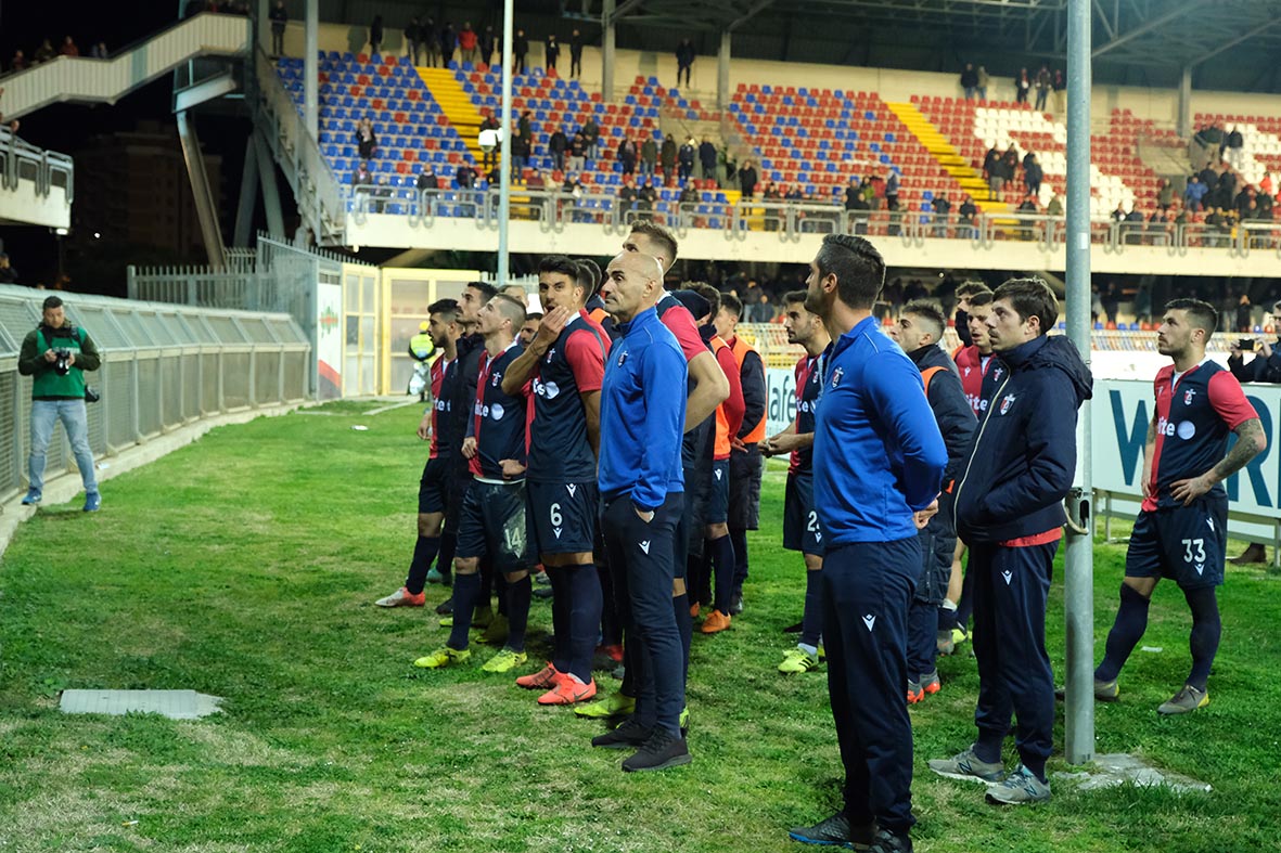 Il “Riviera” terra di conquista, <br> passa (1-2) anche il Ravenna: <br> Samb e Fedeli contestati