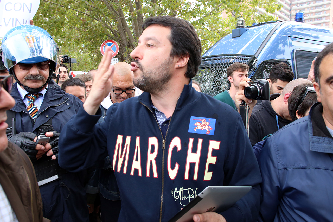 Risiko regioni, Salvini punta le Marche: <br> «Troveremo un accordo per vincere»