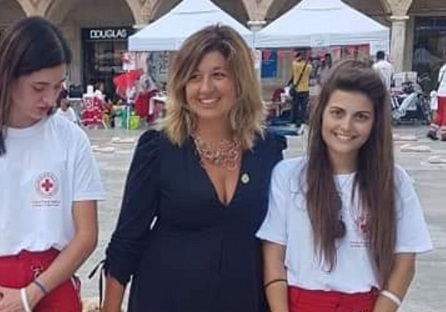 Cristiana Biancucci <br> confermata presidente <br> della Croce Rossa