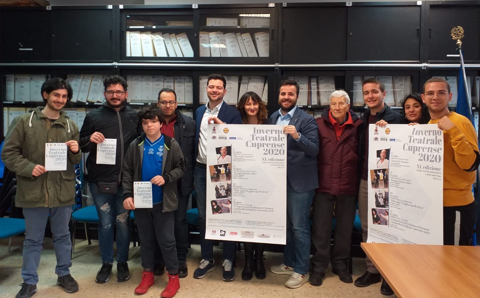 L’arte scenica fa 40, <br> torna “Inverno teatrale cuprense”