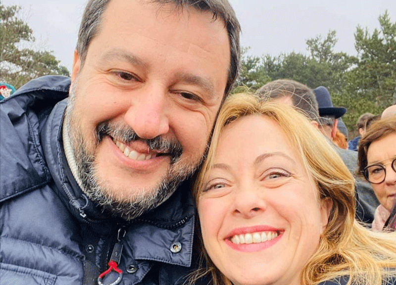 Salvini-Meloni, i selfie non bastano <br> Sulle regionali è scontro totale <br> «Nelle Marche un candidato nuovo»