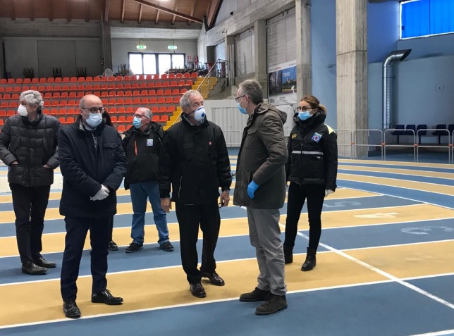 “Progetto 100”: Ceriscioli scrive <br> alle imprese marchigiane <br> per raccogliere donazioni <br> per la nuova struttura <br> di terapia intensiva