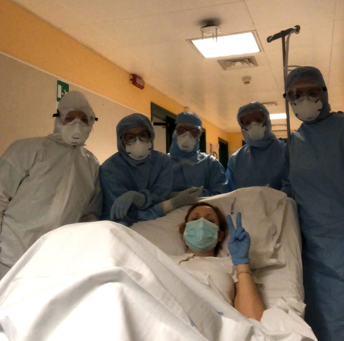 Benvenuta piccola Eva: <br> la prima nata nelle Marche <br> in un Covid Hospital