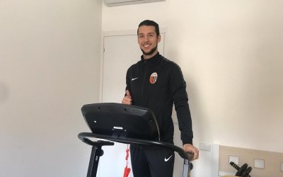 Ascoli, Cavion: «Mi alleno <br> in un cortile privato, <br> spero che l’incubo finisca»