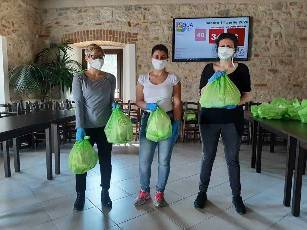 Pasqua da Zarepta <br> con un “cestino” speciale: <br> la solidarietà non si ferma <span> (Video)