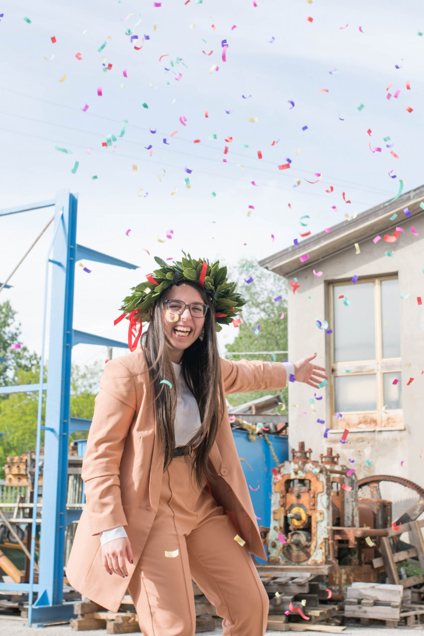 Laurea ai tempi del Coronavirus, <br> Ludovica Tanucci: 110 e lode <br> poi festa fino all’alba <br> (Il video della proclamazione)