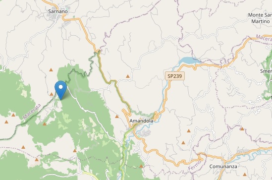 Terremoto, scossa di 2.6 <br> a 5 km da Amandola