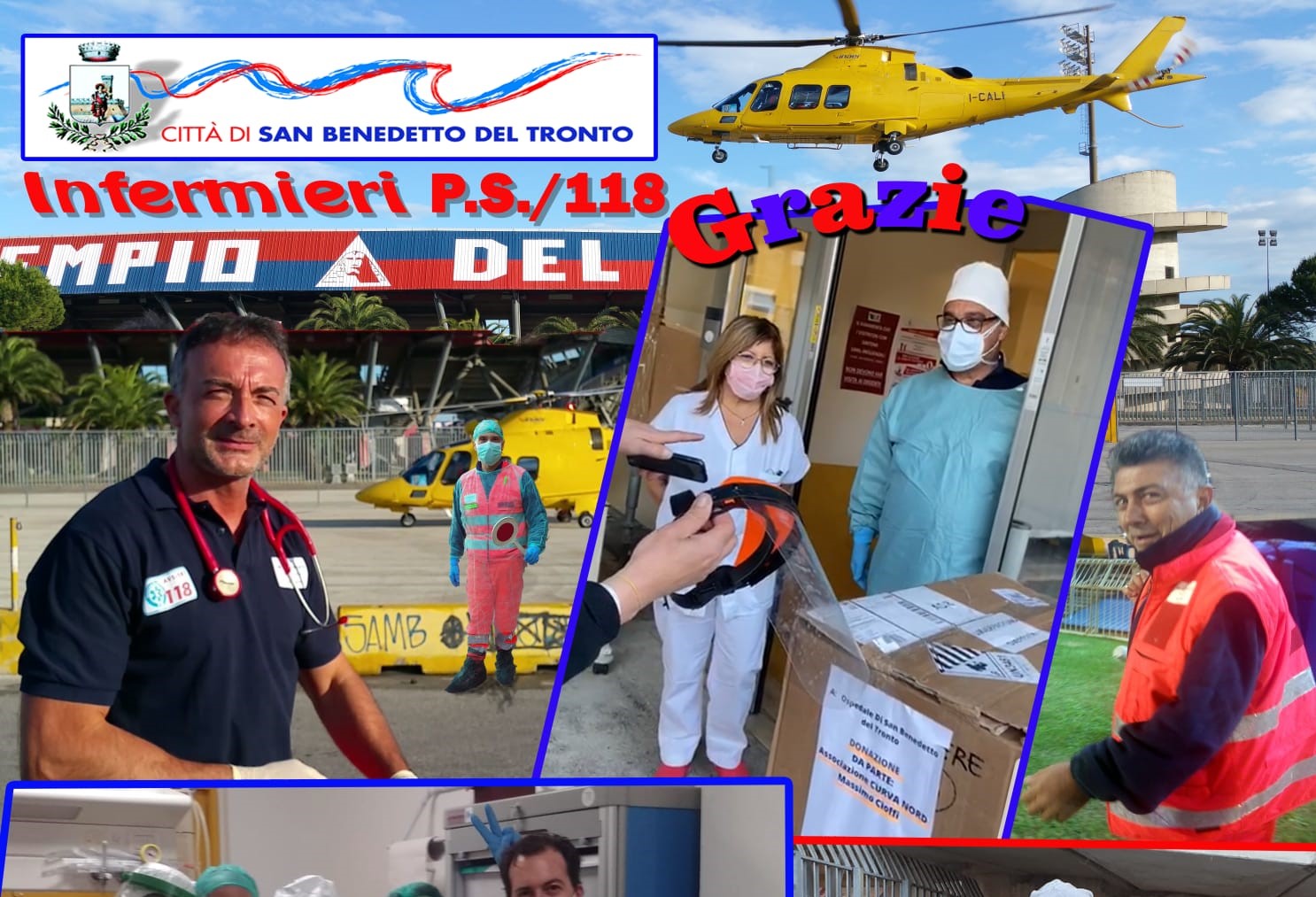Operatori sanitari, dal Covid <br> al calendario per la Caritas: <br> «Non siamo eroi, solo professionisti»