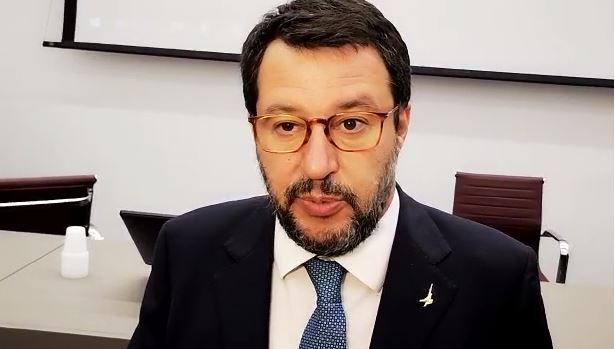 Salvini nelle Marche: <br> «Non scaricherò “Immuni” <br> Regionali? No al totonomi <br> La Lega primo movimento in regione»