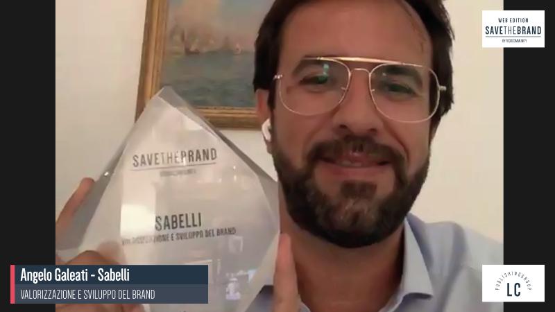 “Save the brand 2020”, <br> nuovo premio per Sabelli Group