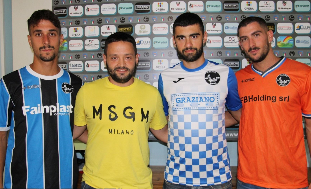 Tre grandi innesti per l’Atletico Ascoli <br> Bomber Galli al Grottammare, <br> Porfiri e Tarli al Monticelli
