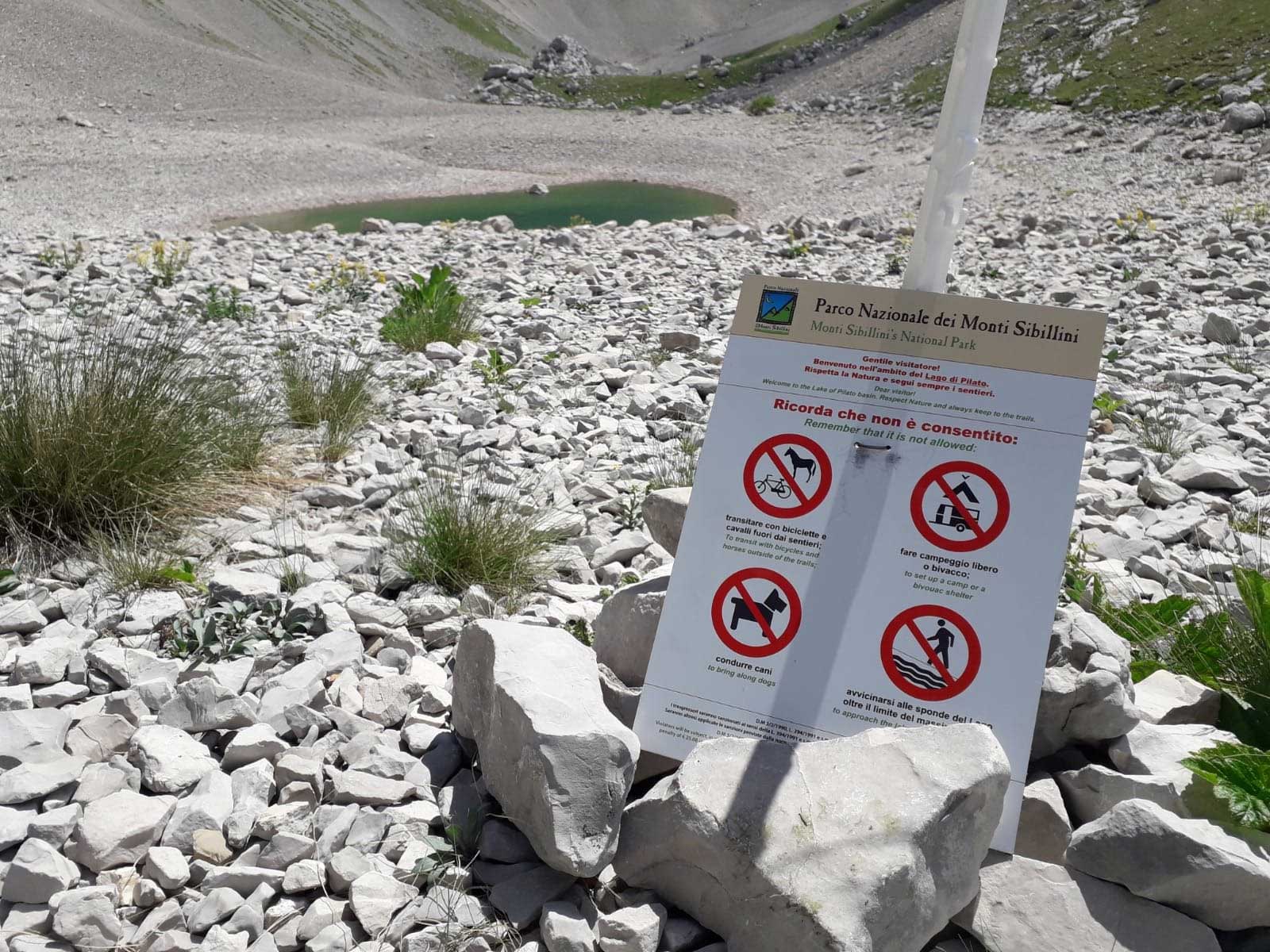 Lago di Pilato, una recinzione <br> per proteggere il chirocefalo