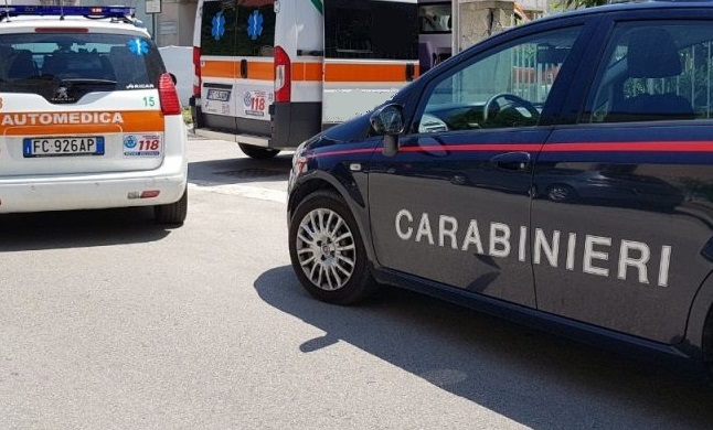 Frontale sulla Statale Adriatica: <br> 5 persone in ospedale Frontale sulla Statale Adriatica: <br> 5 persone in ospedale