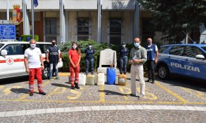 Gasolio rubato, poi sequestrato <br> e donato alla Croce Rossa <span> (Video)