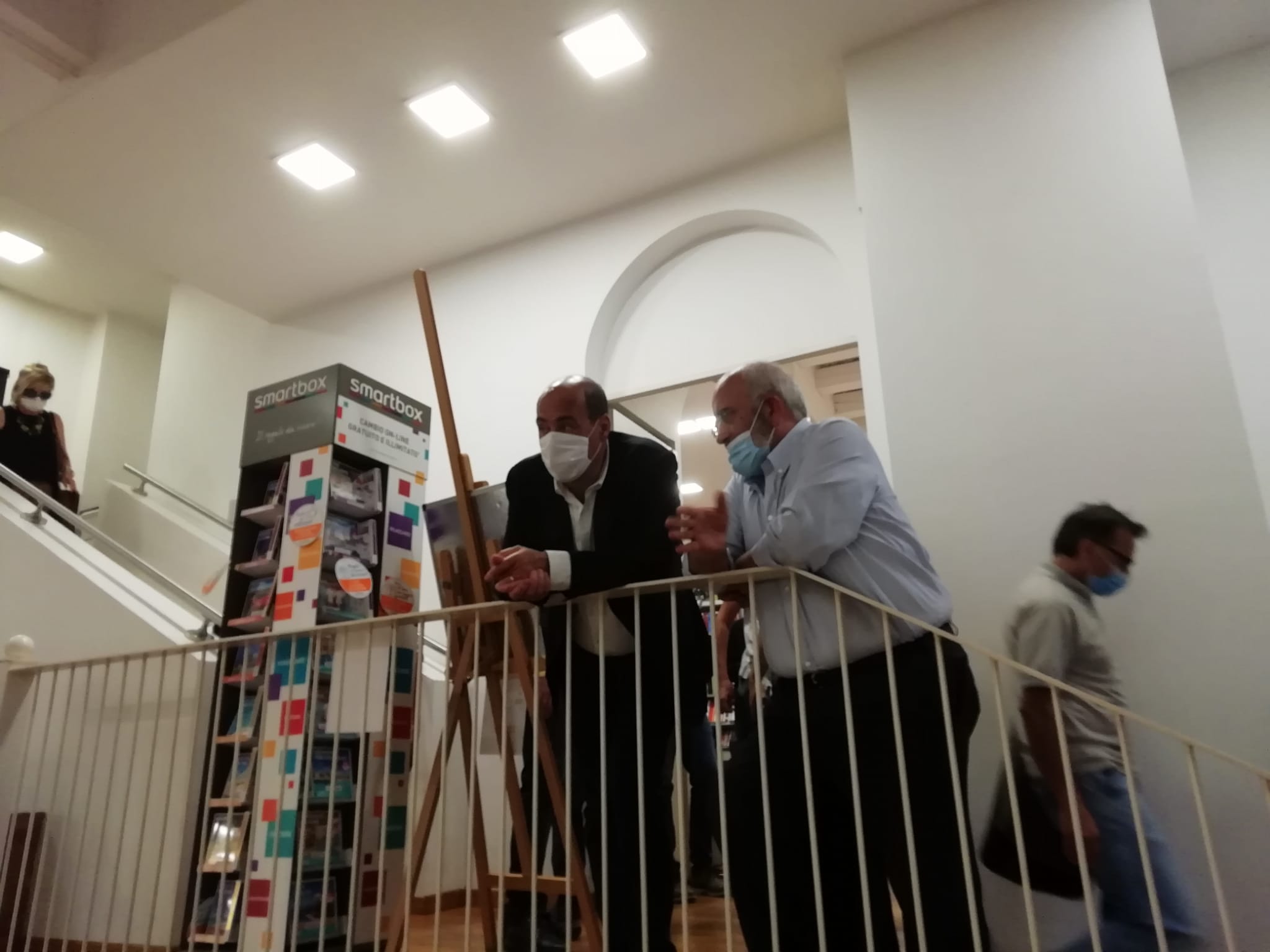 Da Zingaretti appello al “voto utile”, <br> Mangialardi: «Sono lì, a una staccatura»