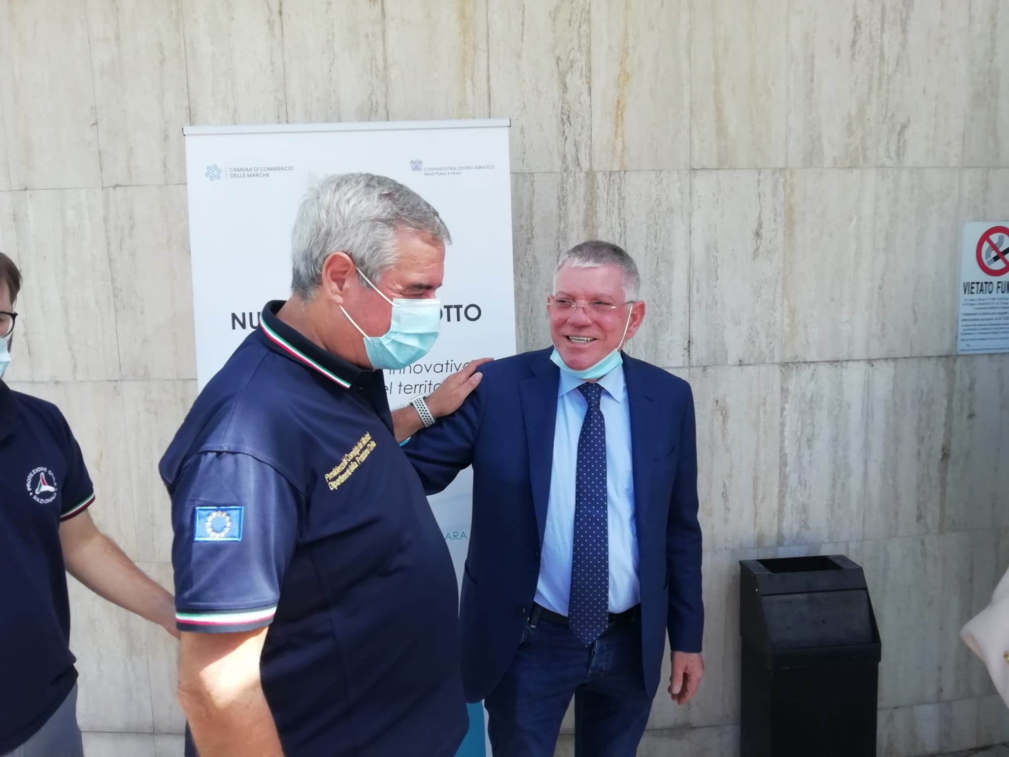 Il commissario Borrelli porta in dote <br> i fondi per l’ acquedotto del Pescara <br> <span> (Foto e video) </span>