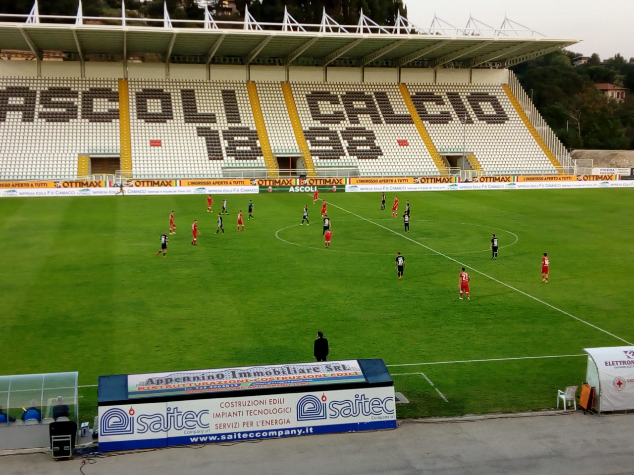 Ascoli fuori dalla Coppa Italia, <br> tutto troppo facile (1-4) <br> per il Perugia