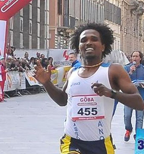 Ascoli-San Benedetto, <br> vince l’etiope <br> Biniyam Senibeta Adugna