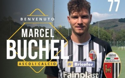 Ascoli, preso <br> il centrocampista Buchel <br> La prima di campionato <br> si gioca alle ore 14