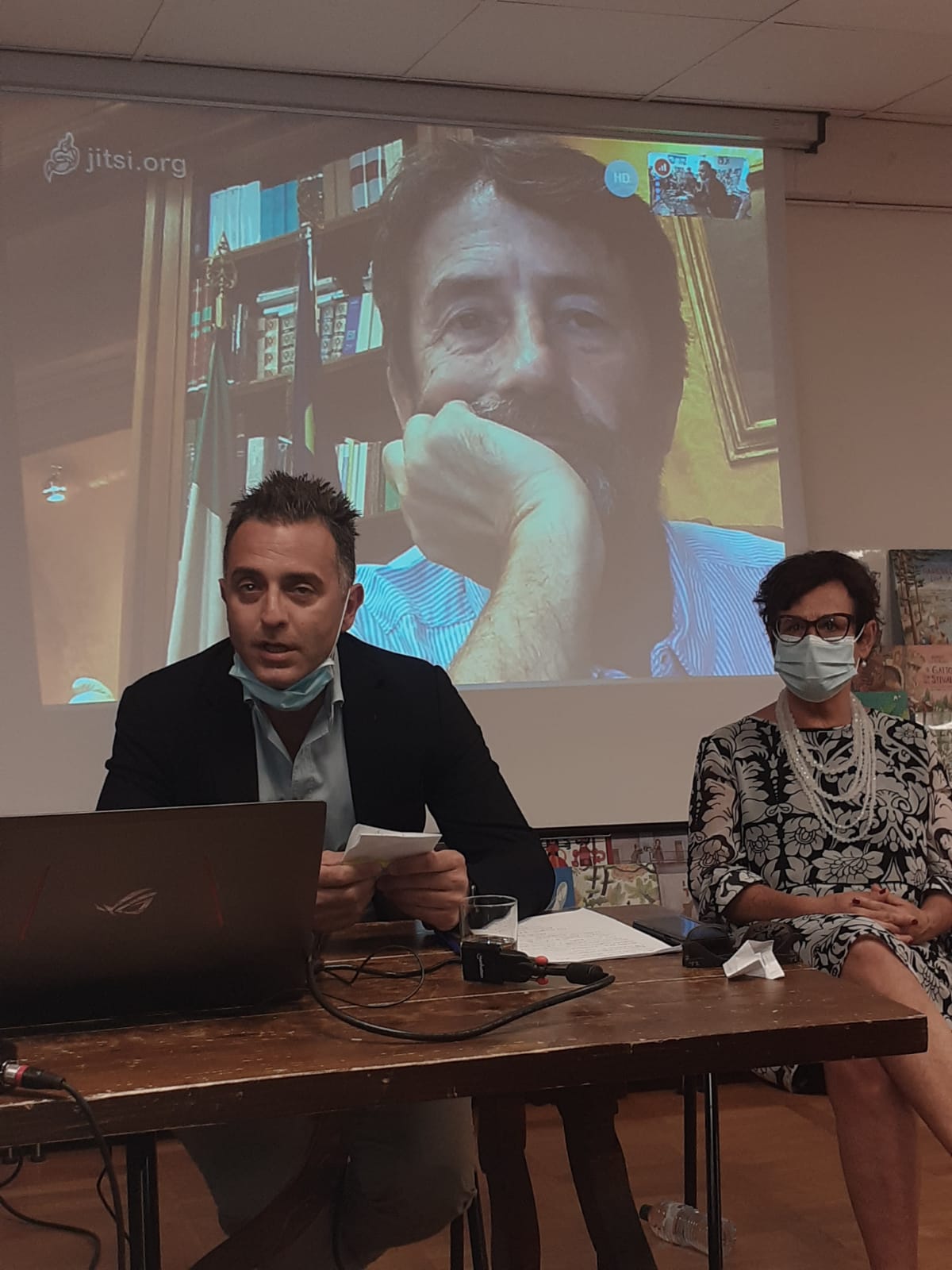 Casini: «Grazie ministro Franceschini <br> per la sede della Soprintendenza», <br> Curti: «Ricostruzione e sviluppo»