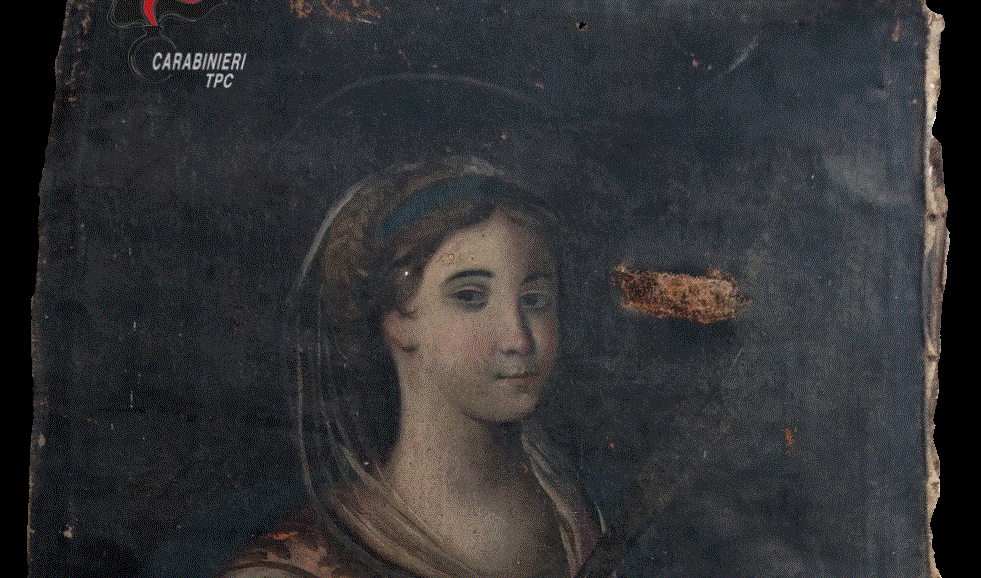 L’opera raffigurante Santa Lucia <br> torna a Venarotta L’opera raffigurante Santa Lucia <br> torna a Venarotta
