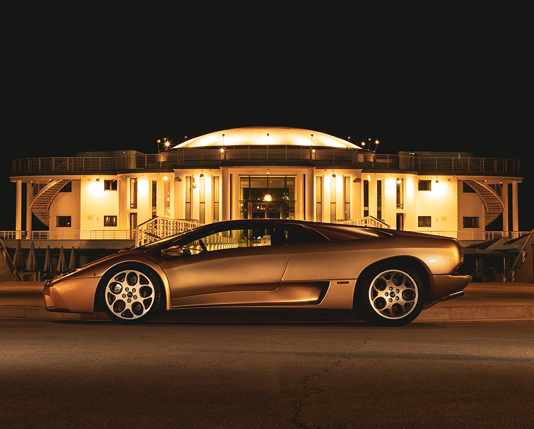 Le Marche set d’onore <br> per la Diablo Lamborghini