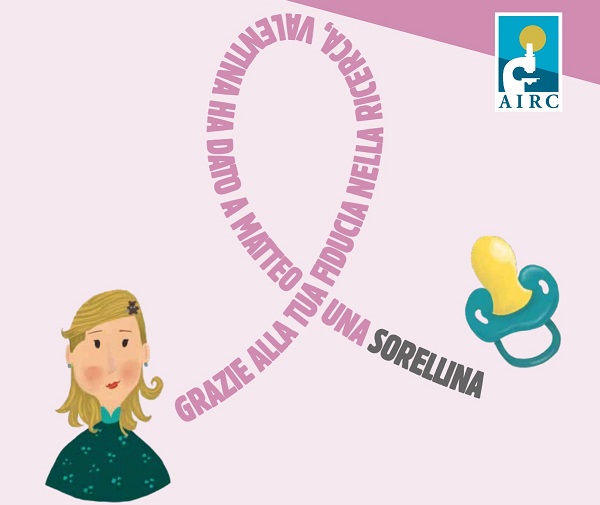 Nastro Rosa Airc <br> con il Gruppo Gabrielli