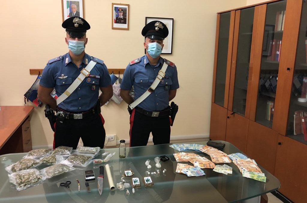 In casa un bazar della droga: <br> in carcere un 37enne